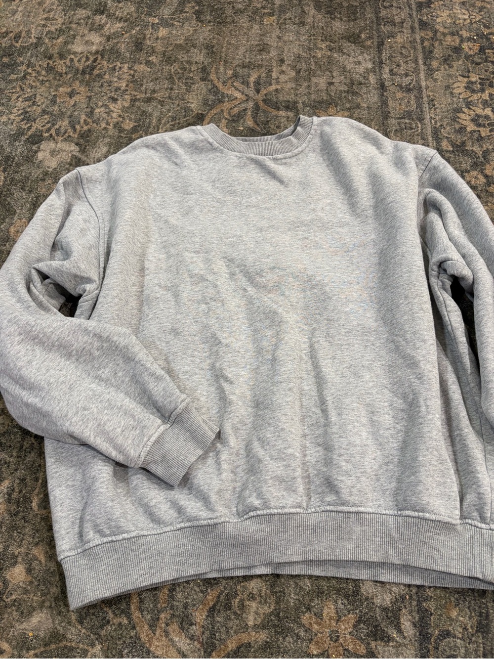 Cotton On Heather Gray Crewneck Sweatshirt